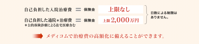 ガン入院保険金に関する注意事項